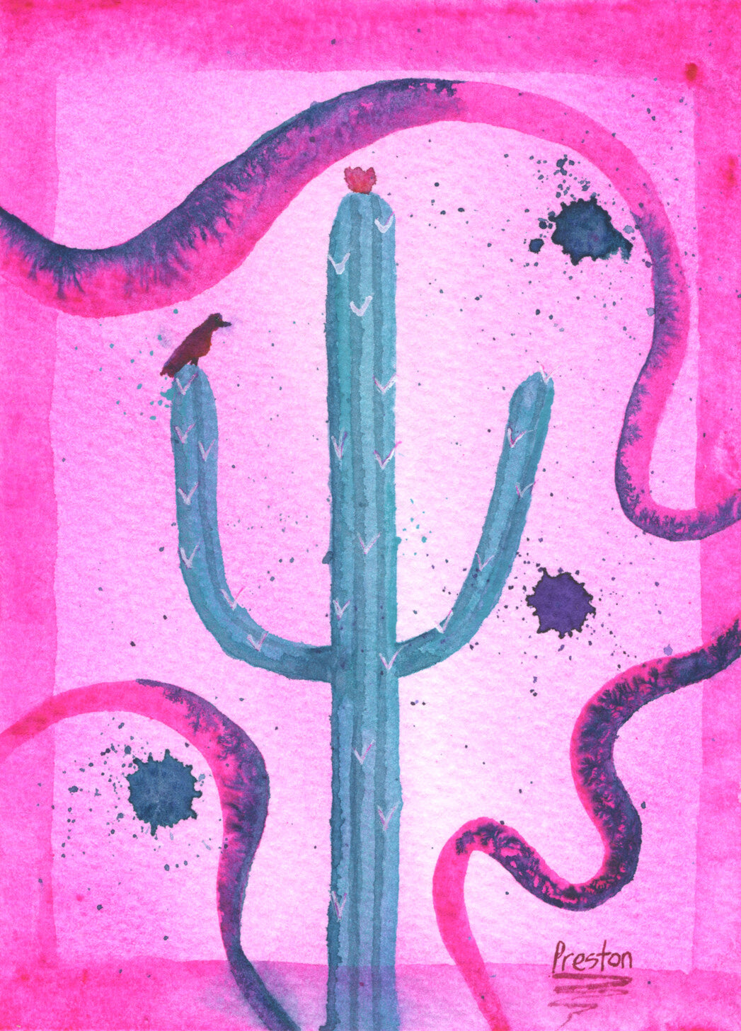 Prickly Paradise III - PRINTS