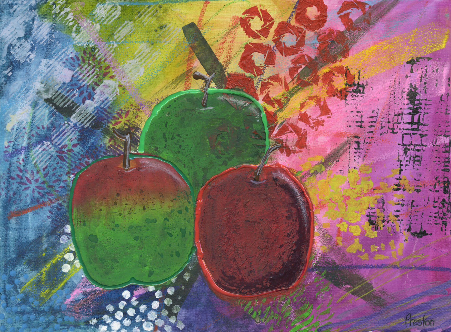 This Shit is Apples - ORIGINAL PAINTING