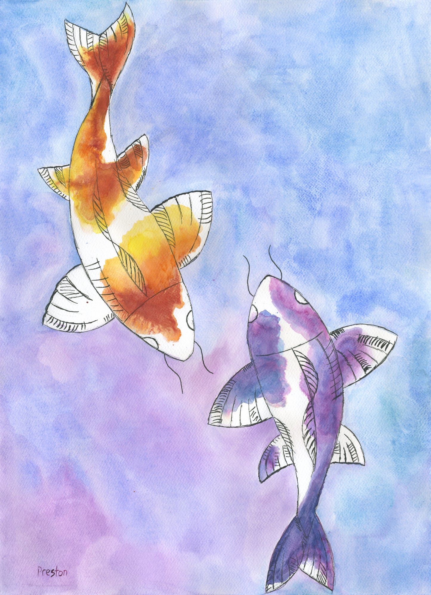 Liquid Harmony I - ORIGINAL PAINTING