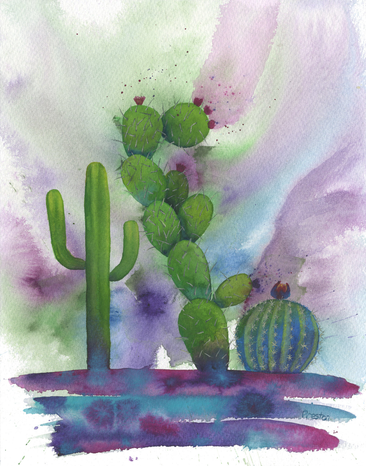 Prickly Paradise VII - PRINTS