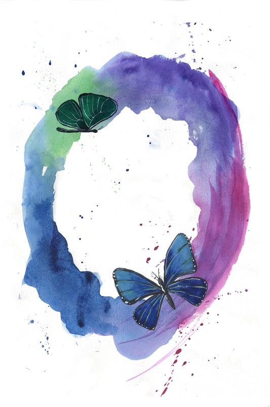Two Worlds - ORIGINAL PAINTING